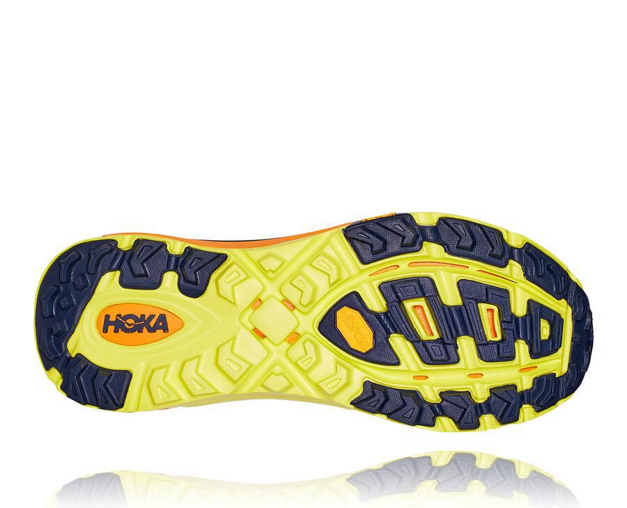 Hoka One One Trail Schoenen Heren - Mafate Speed 2 - Lichtgoud/Roze - DS6972403